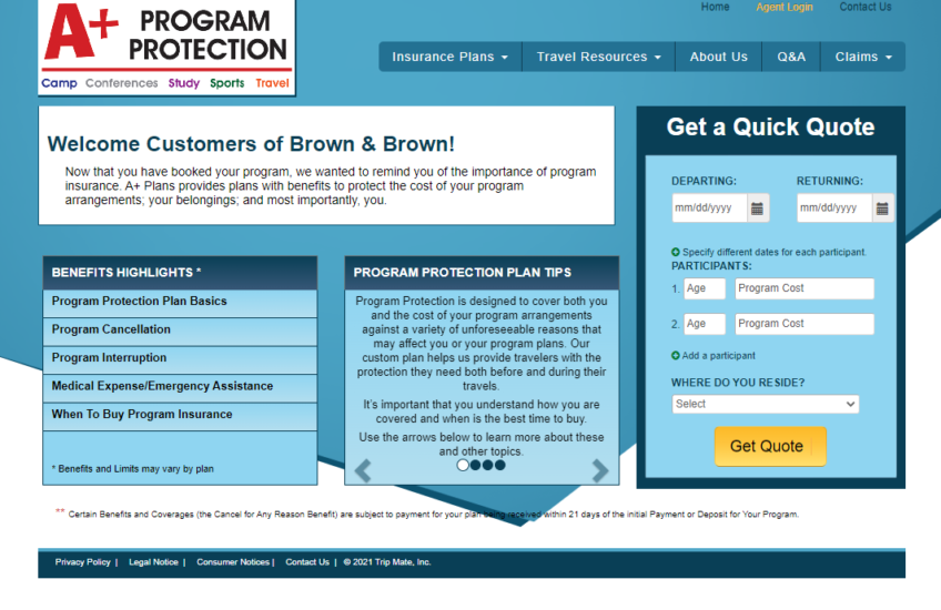 Tuition Refund Insurance Brown & Brown Garden City